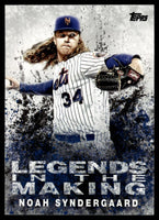 Noah Syndergaard 2018 Topps Legends in the Making Series Mint Card #LTM-NS
