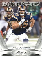 James Laurinaitis 2010 Prestige Rookie Review Series Mint Card #28
