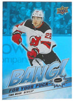 Timo Meier 2024 2025 Upper Deck Bang For Your Puck Series Card  #BP-19
