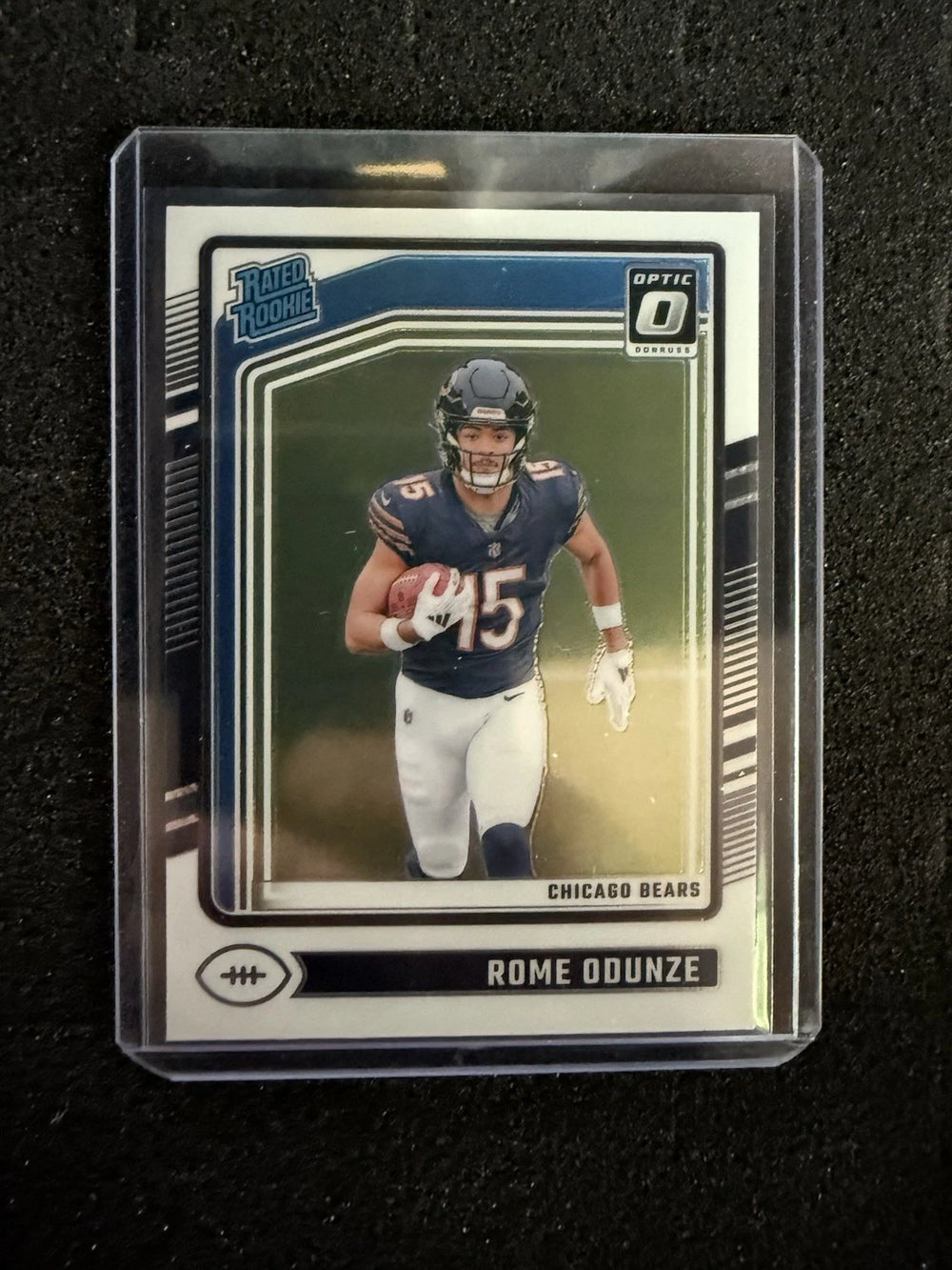 Rome Odunze 2024 Donruss Optic Rated Rookie Series Mint Card #286