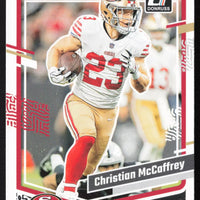 Christian McCaffrey 2023 Donruss Series Mint Card #267