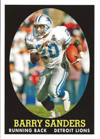 Barry Sanders 2007 Topps Turn Back The Clock Series Mint Card #20
