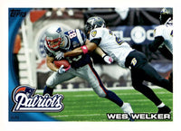 Wes Welker 2010 Topps Series Mint Card #110
