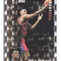 Grant Hill 1996 1997 Topps Profiles Series Mint Card #PF-1