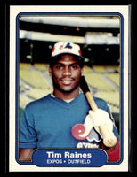 Tim Raines 1982 Fleer Series Mint Card #202
