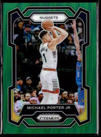 Michael Porter 2023 2024 Panini Prizm Green Series Mint Card #116
