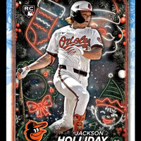 Jackson Holliday 2024 Topps Holiday Series Mint Rookie Card #H50