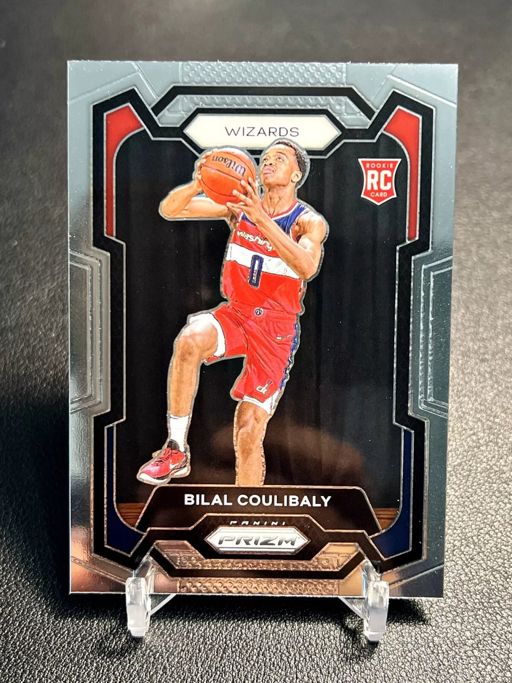 Bilal Coulibaly 2023 2024 Panini Prizm Basketball Series Mint Rookie Card #153