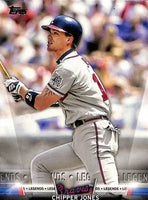 Chipper Jones 2018 Topps Salute Series Mint Card #S-71
