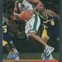 Grant Hill 1996 1997 Topps NBA at 50 Foil Series Mint Card #199