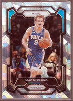 Mac McClung 2023 2024 Panini Prizm Cracked Ice Series Mint Card #258
