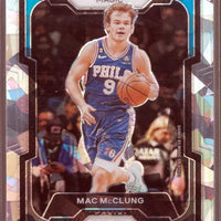 Mac McClung 2023 2024 Panini Prizm Cracked Ice Series Mint Card #258