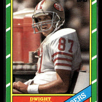 Dwight Clark 1986 Topps Series Card #160