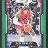 Gary Trent Jr. 2023 2024 Panini Prizm Green Series Mint Card #243