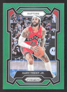 Gary Trent Jr. 2023 2024 Panini Prizm Green Series Mint Card #243