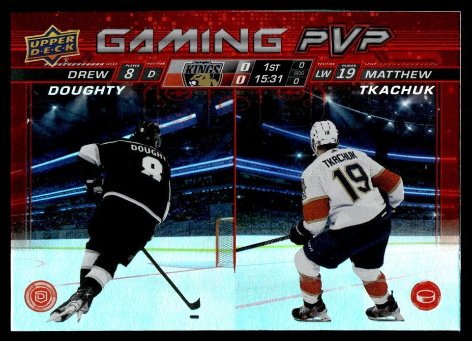 Drew Doughty / Matthew Tkachuk 2024 2025 Upper Deck Gaming PVP Series Mint Card #GPVP-2