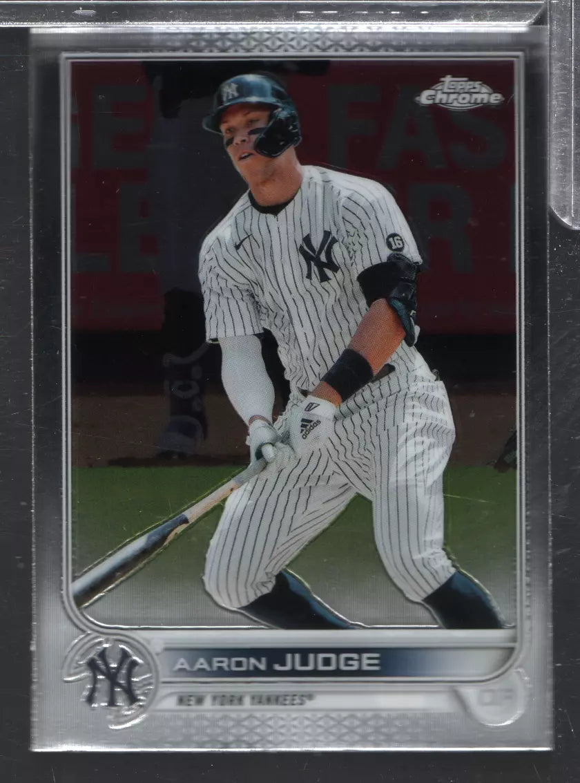 Aaron Judge 2022 Topps CHROME Mint Card #99
