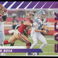 Joey Bosa 2024 Score Sack Attack Pink Series Mint Card #13