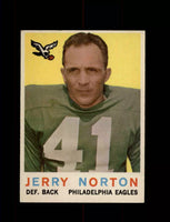Jerry Norton 1959 Topps EX/NM Condition Card #79

