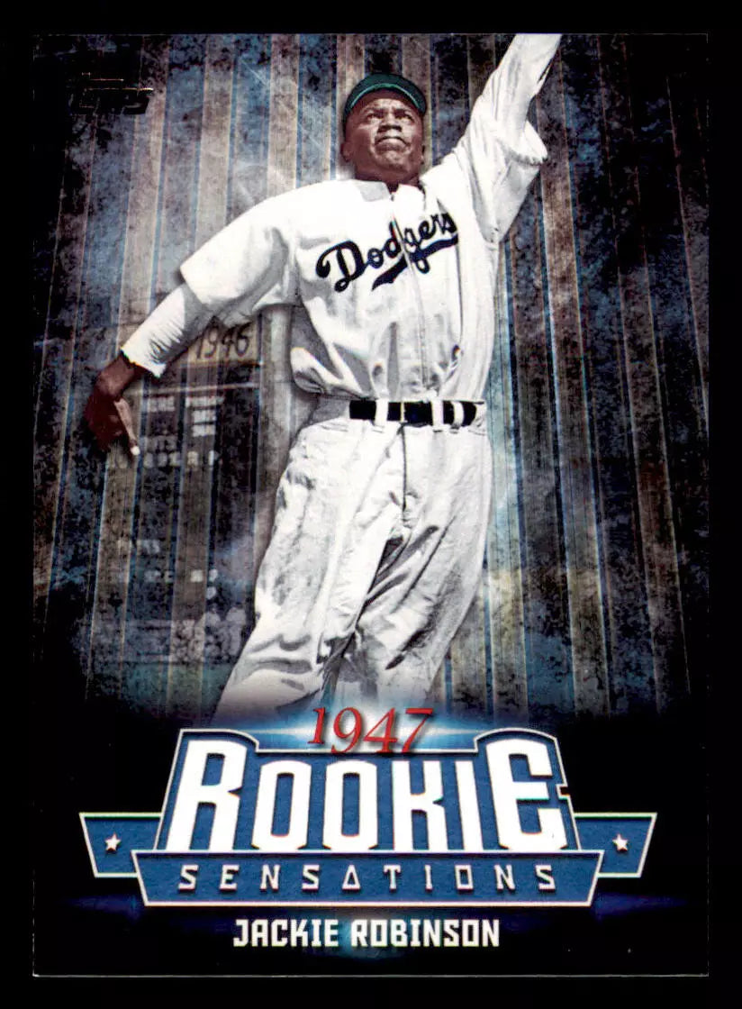 Jackie Robinson 2015 Topps Update Rookie Sensations Series Mint Card #RS16