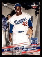 Jackie Robinson 2019 Topps Opening Day 150 Years of Fun Series Mint Card #YOF-2
