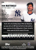 Don Mattingly 2023 Stadium Club Series Mint Card #248
