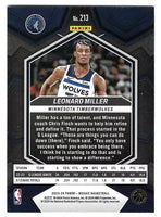 Leonard Miller 2023 2024 Panini Mosaic Mint Rookie Card #213
