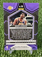 Magic Johnson 2023 2024 Panini Mosaic NBA Greats Series Mint Card #295
