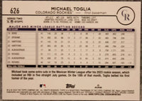 Michael Toglia 2024 Topps Holiday Hot Dogs Series Mint Card #645
