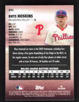 Rhys Hoskins 2023 Stadium Club Red Series Mint Card #245
