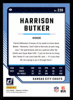 Harrison Butker 2024 Donruss Press Proof Mint Card #239
