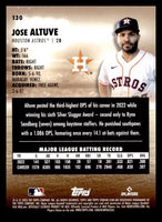 Jose Altuve 2023 Stadium Club Series Mint Card #130
