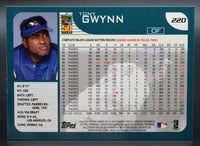 Tony Gwynn 2001 Topps Series Mint Card #220
