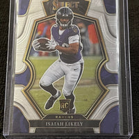 Isaiah Likely 2020 Panini Select Series Mint Card #110