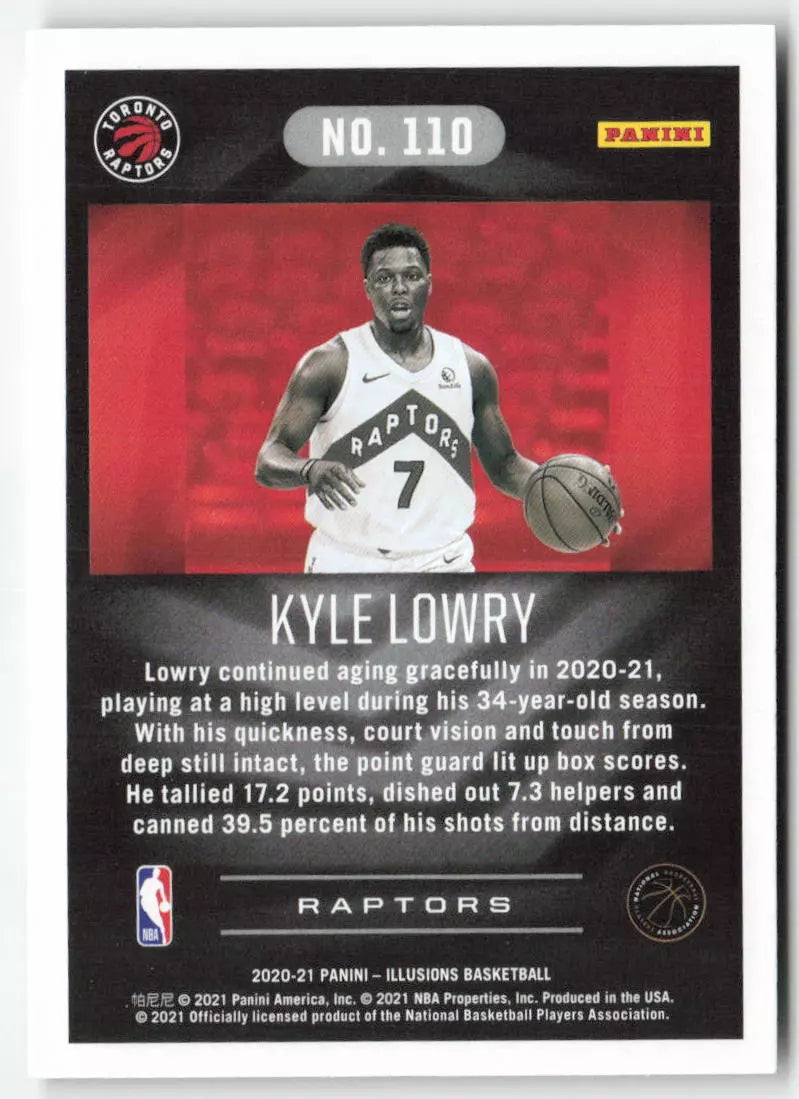 Kyle Lowry 2020 2021 Panini Illusions Series Mint Card #110 | The ...