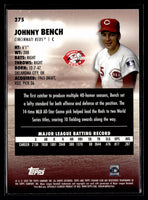 Johnny Bench 2023 Stadium Club Series Mint Card #275
