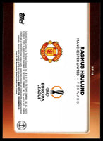 Rasmus Hojlund 2025 Topps UEFA Trophy Chasers Series Mint Card  #RF-18
