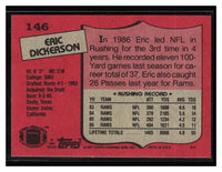 Eric Dickerson 1987 Topps Series Mint Card #146
