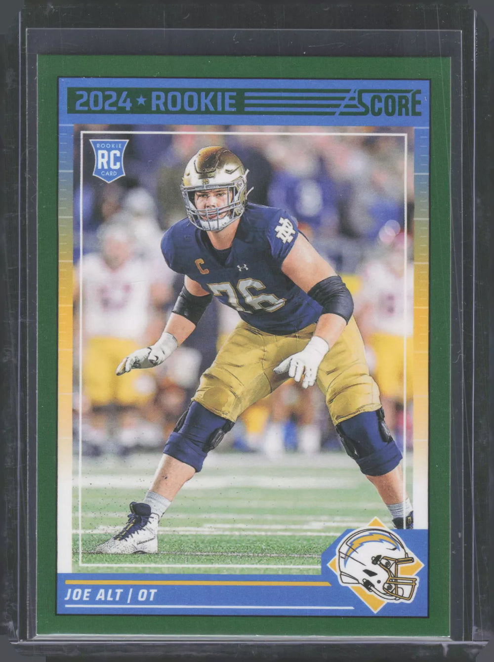 Joe Alt 2024 Panini Score Green Series Mint Rookie Card #307