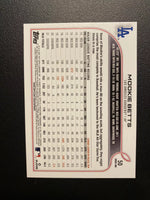 Mookie Betts 2022 Topps Series Mint Card #50
