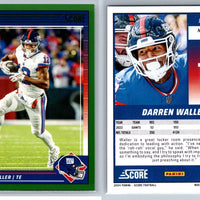 Darren Waller 2024 Panini Score Green Series Mint Card #211