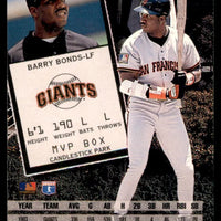 Barry Bonds 1994 Donruss Leaf Series Mint Card #264