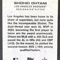 Shohei Ohtani 2024 Topps LAX City to City Series Mint Card #CTC-1