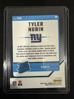 Tyler Nubin 2024 Donruss Optic Purple Shock Rated Rookie Series Mint Card #296
