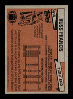 Russ Francis 1981 Topps Series Mint Card #515
