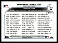 Bryce Harper and Wander Franco 2022 Topps MVP Meets Rookie Series Mint Card #367
