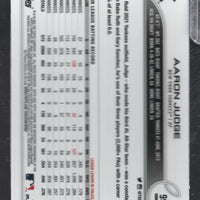 Aaron Judge 2022 Topps CHROME Mint Card #99