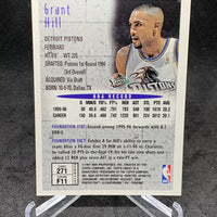 Grant Hill 1996 1997 Topps Finest Foundations Series Mint Card #271