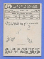 Gern Nagler 1959 Topps EX Condition Card #93
