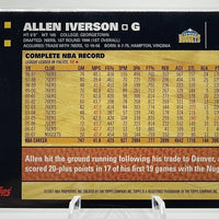 Allen Iverson 2007 2008 Topps 50th Anniversary Mint Card #33